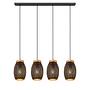 Pendant lamp Narri Iron 4-light 1