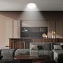 LED Ceiling Light Lana Aluminum Beige 3