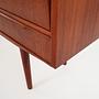 Highboard Teakholz Braun 1960er Jahre 13