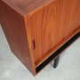 Vintage Sideboard Teak wood Brown 1970s 8