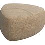 Bermuda Stool Large Wellington Fabric Stone Coloured 0