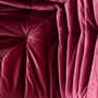 Togo Lounge Set 2-piece. Velvet Burgundy 8