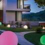 LED Oudoor Kugellampe 1-flammig Kunststoff 40 cm 4