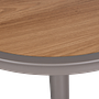 Jeppe Stehtisch Höhenverstellbar Aluminium Braun 5