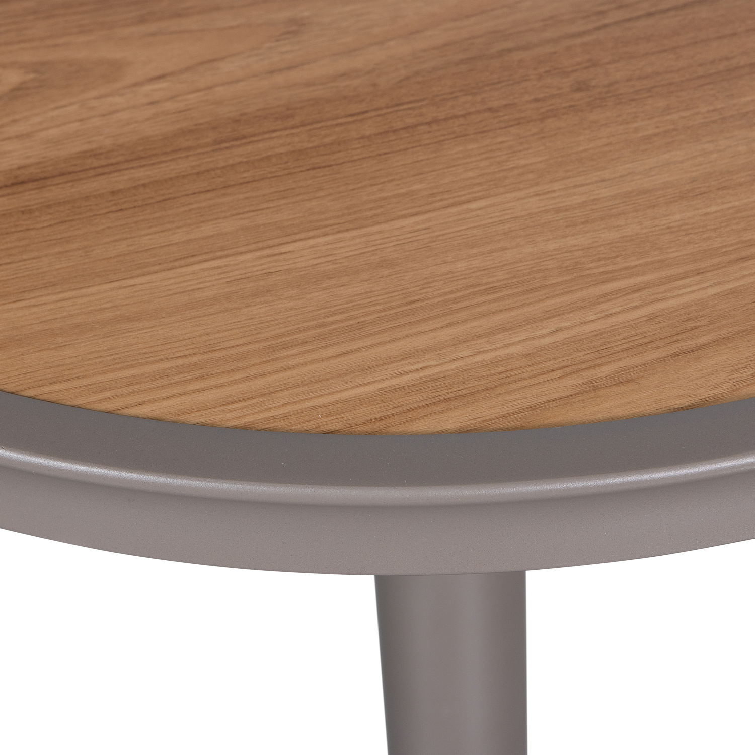 Jeppe Stehtisch Höhenverstellbar Aluminium Braun 5