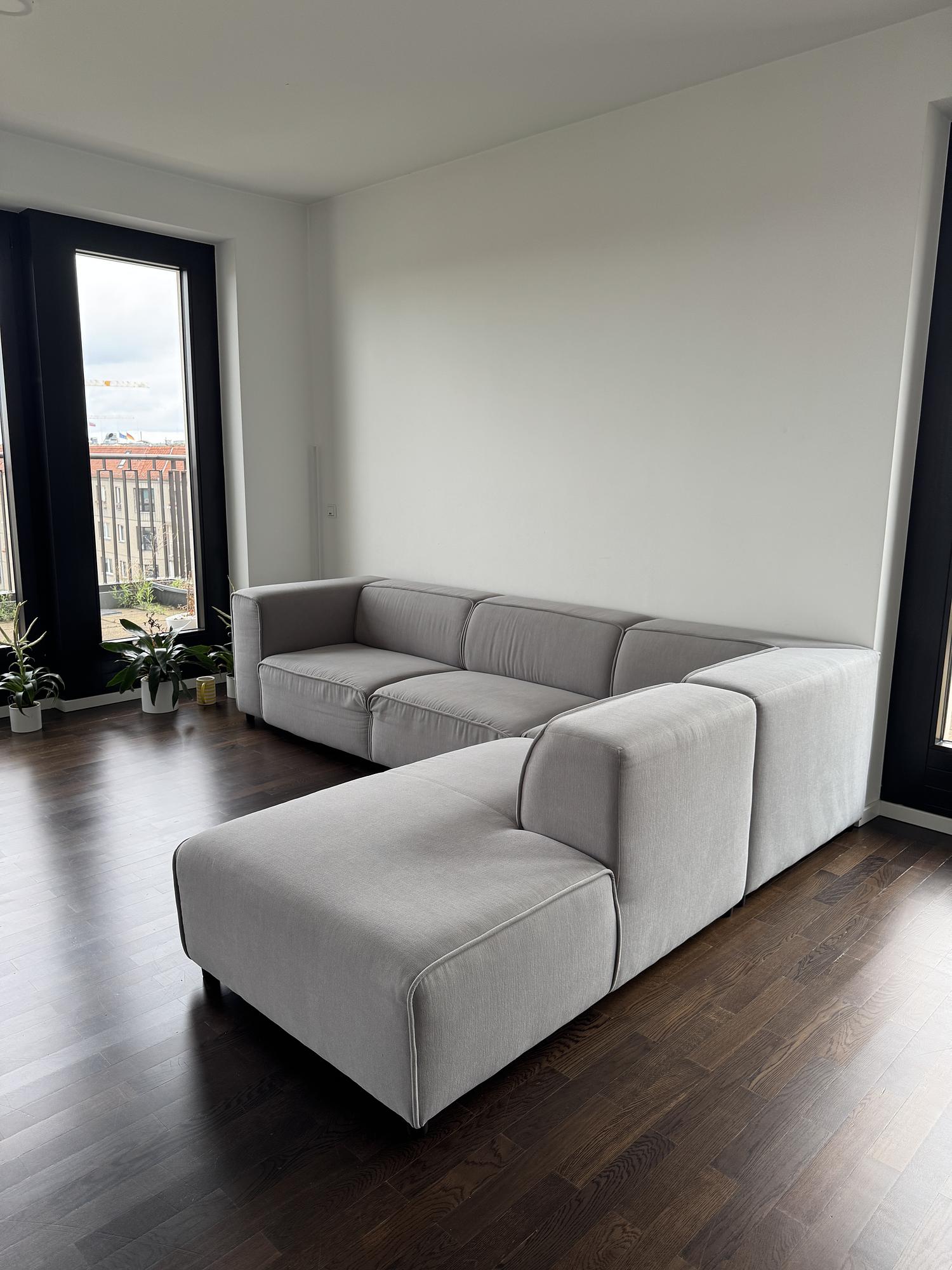 Carmo Ecksofa Grau 2