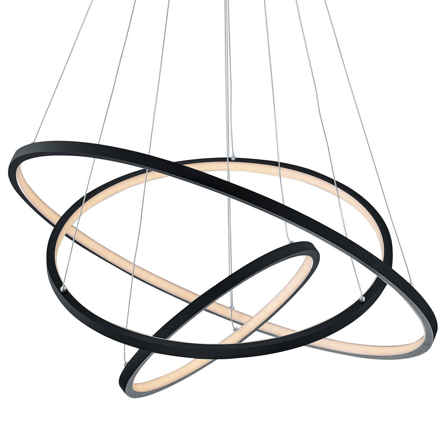 3-Flammig LED-Pendelleuchte Aaron II Aluminium 0