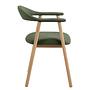2x Armchair MESITA Fabric Aphra Dark Green 2