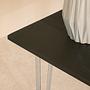District Tisch Ulmenholz Metall 2