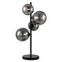 Table lamp smoked glass grey 0