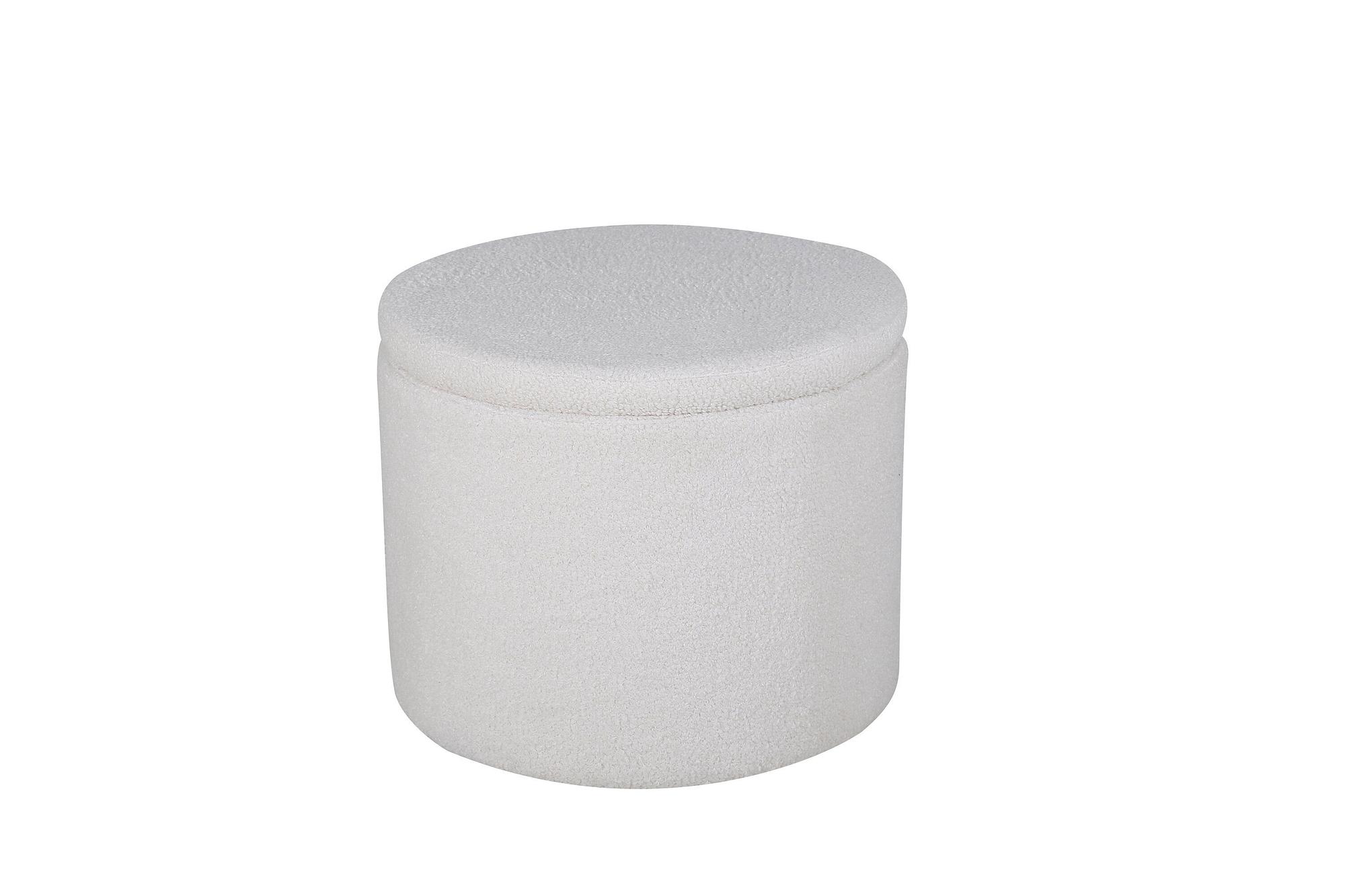 Dunken Pouf Offwhite Teddy 0