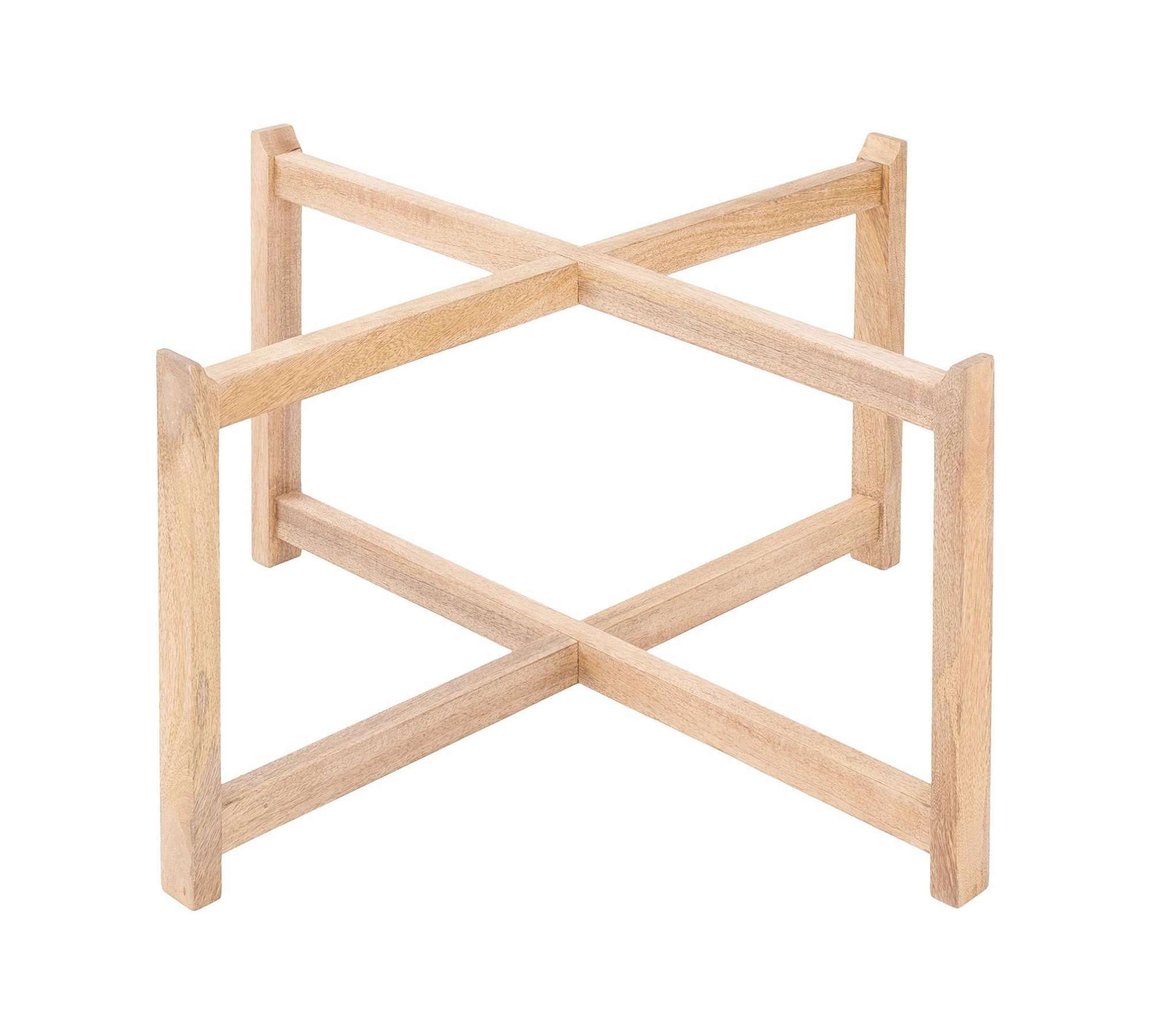 Gartentisch Holz Metall Bronze 3