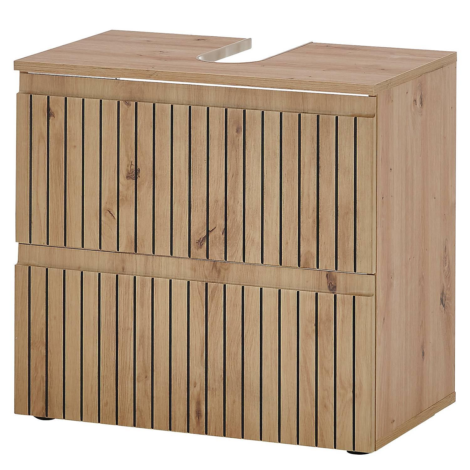 Rookerie washbasin vanity unit oak look 0