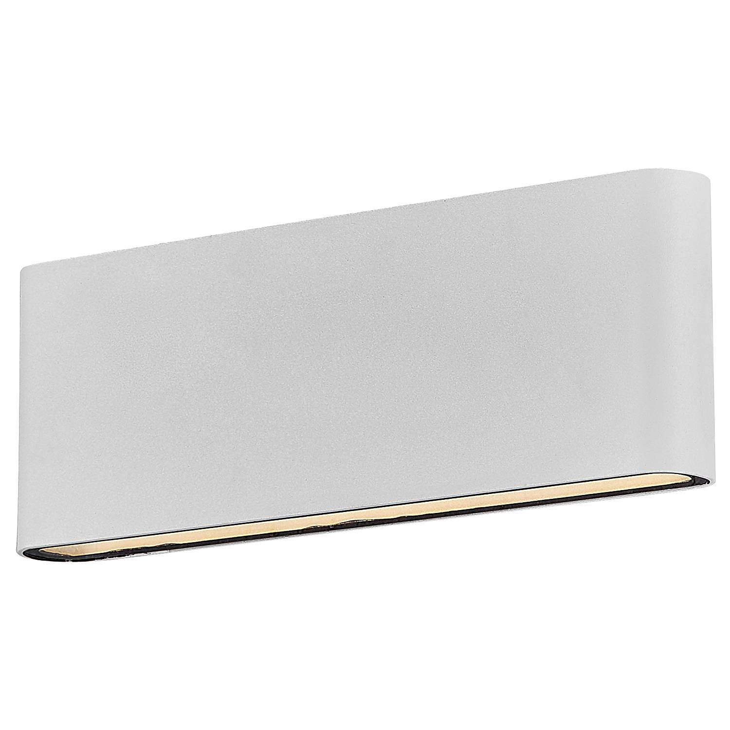 Kinver Wandleuchte Aluminium Glas 1-flammig 0