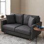 Sofa 2-seater Anthracite 1