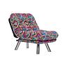 Misa Small Solo Sleeper Sofa 1-Seater Multicolored 6