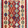 Kilim Gashgai Teppich Mehrfarbig 0