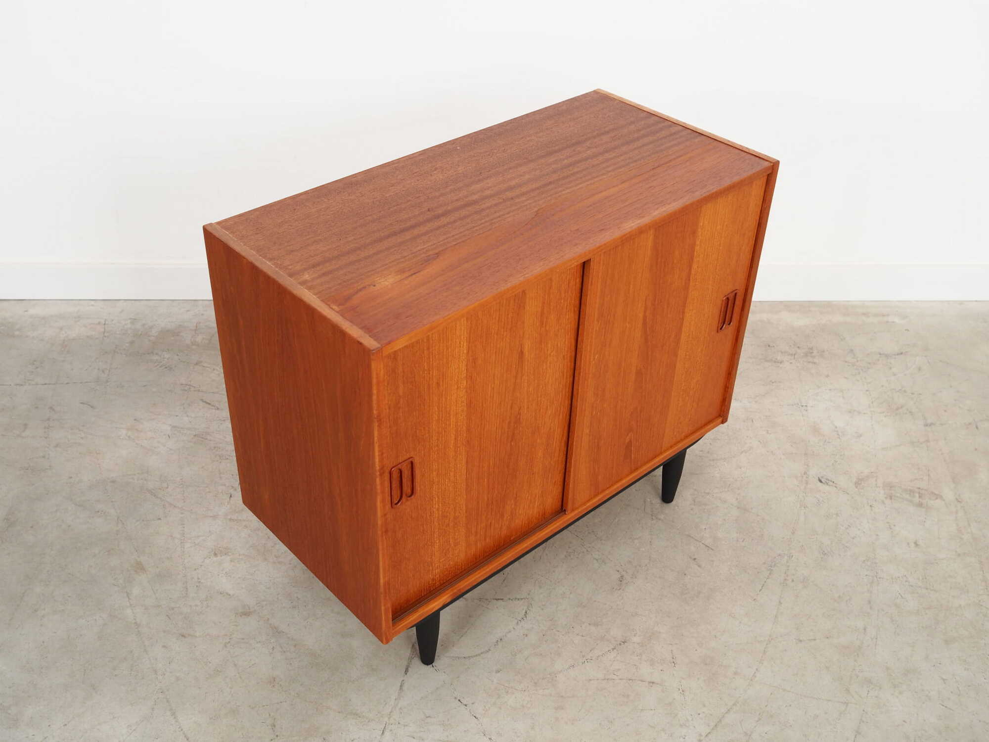 Vintage Schrank Teakholz Braun 1970er Jahre  6