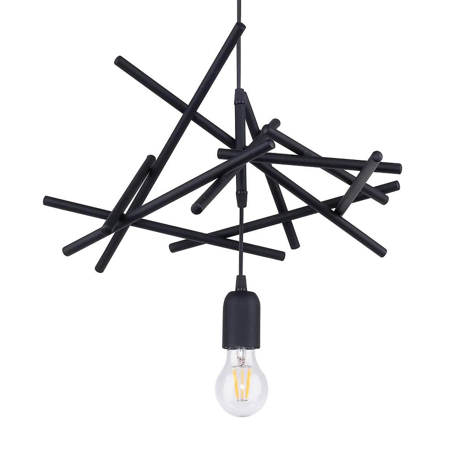 Pendant lamp Glenn IV Black 0