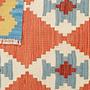 Kilim Gashgai Teppich Mehrfarbig 4