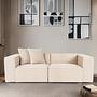 Lora 2-seater sofa Beige 1