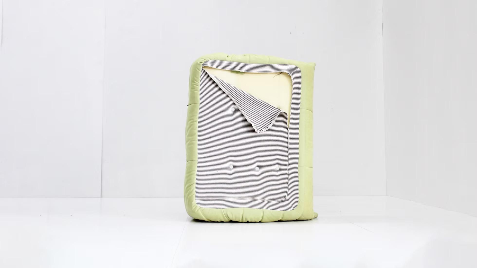 Togo Sofa 2-seater Alcantara Mint Green 7
