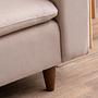 Lungo Ecksofa Creme 8