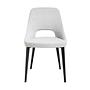 Dining chair textile gray 1