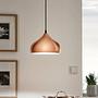Hapton Pendant Lamp Steel 1-light 1