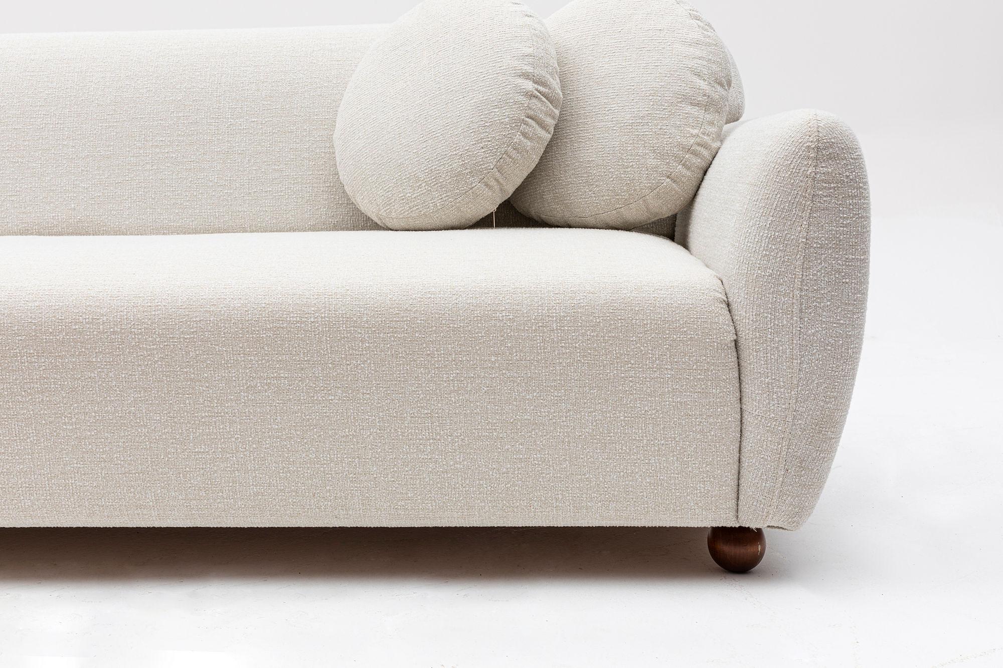 Eddy corner sofa Left White 8