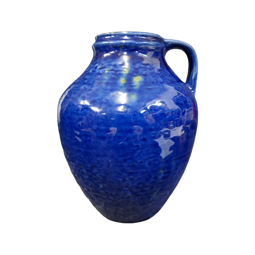 Vintage 244-15 Vase Keramik Blau  0