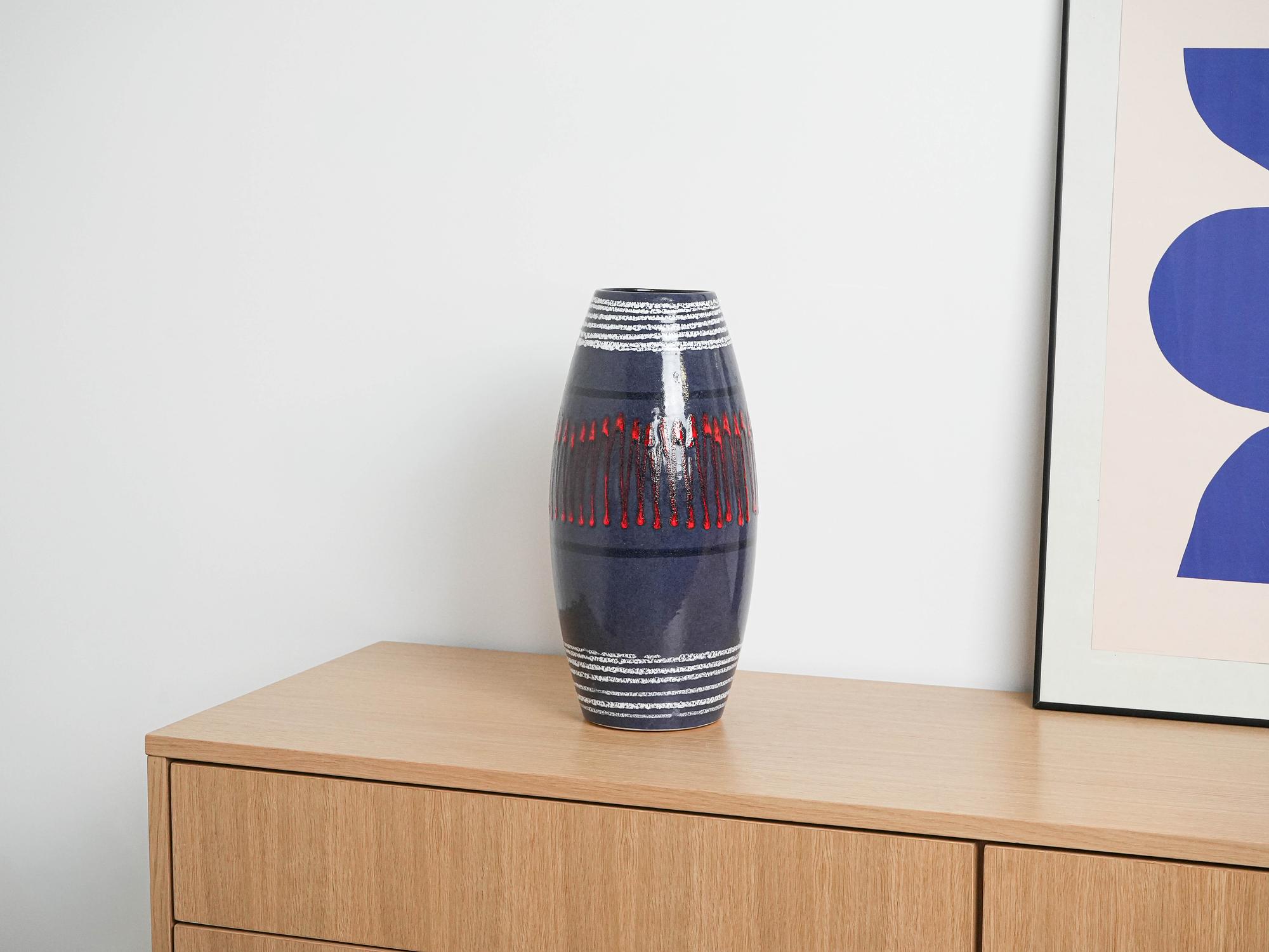 Keramikvase 1960er Jahre, 6
