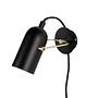 Swan Mini Wall Lamp Black 0