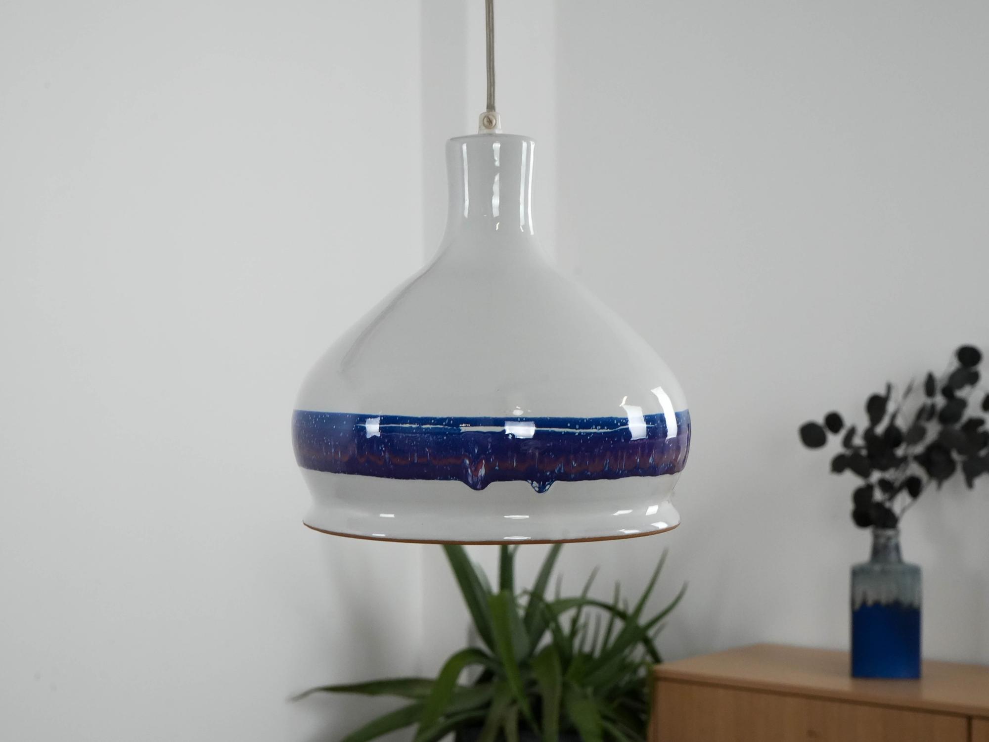 Pendant lamp White 1970s 6