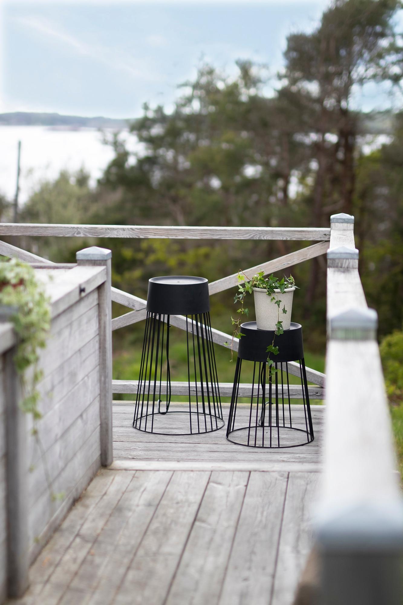 Koster 60 Stehleuchte Metall Schwarz IP44 3