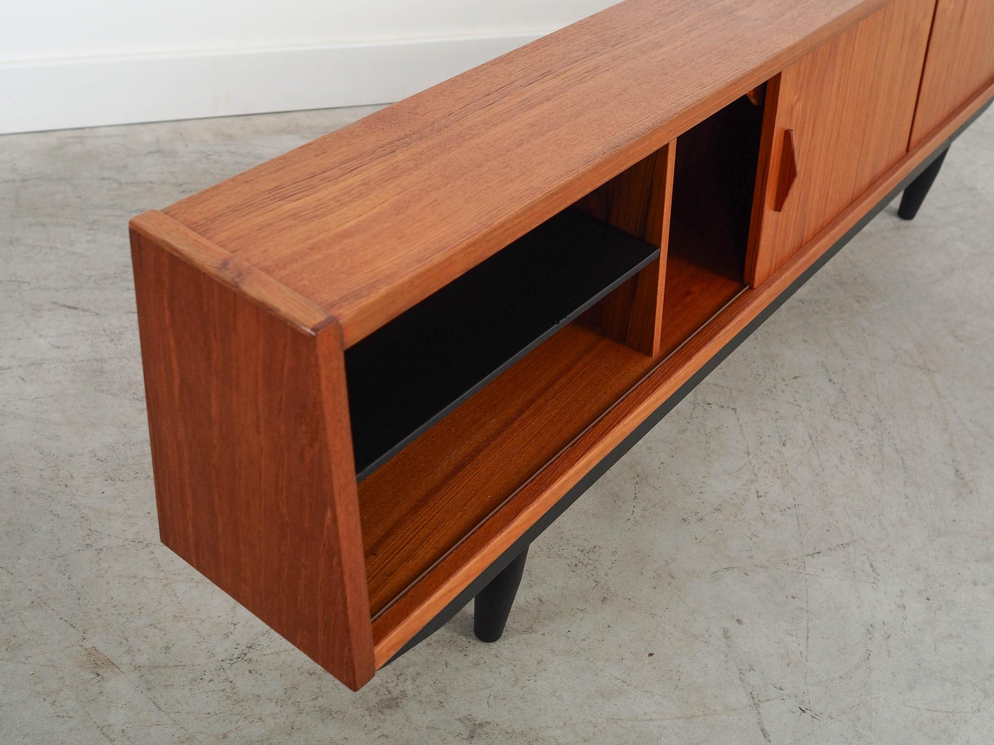 Vintage Teak-Schrank Braun 1970 Jahre 6