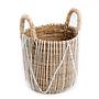 Straight Stitched Basket Macrame 6