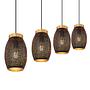 Pendant lamp Narri Iron 4-light 3