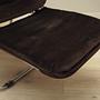 Vintage Sessel Samt Metall Braun 1970er Jahre 12