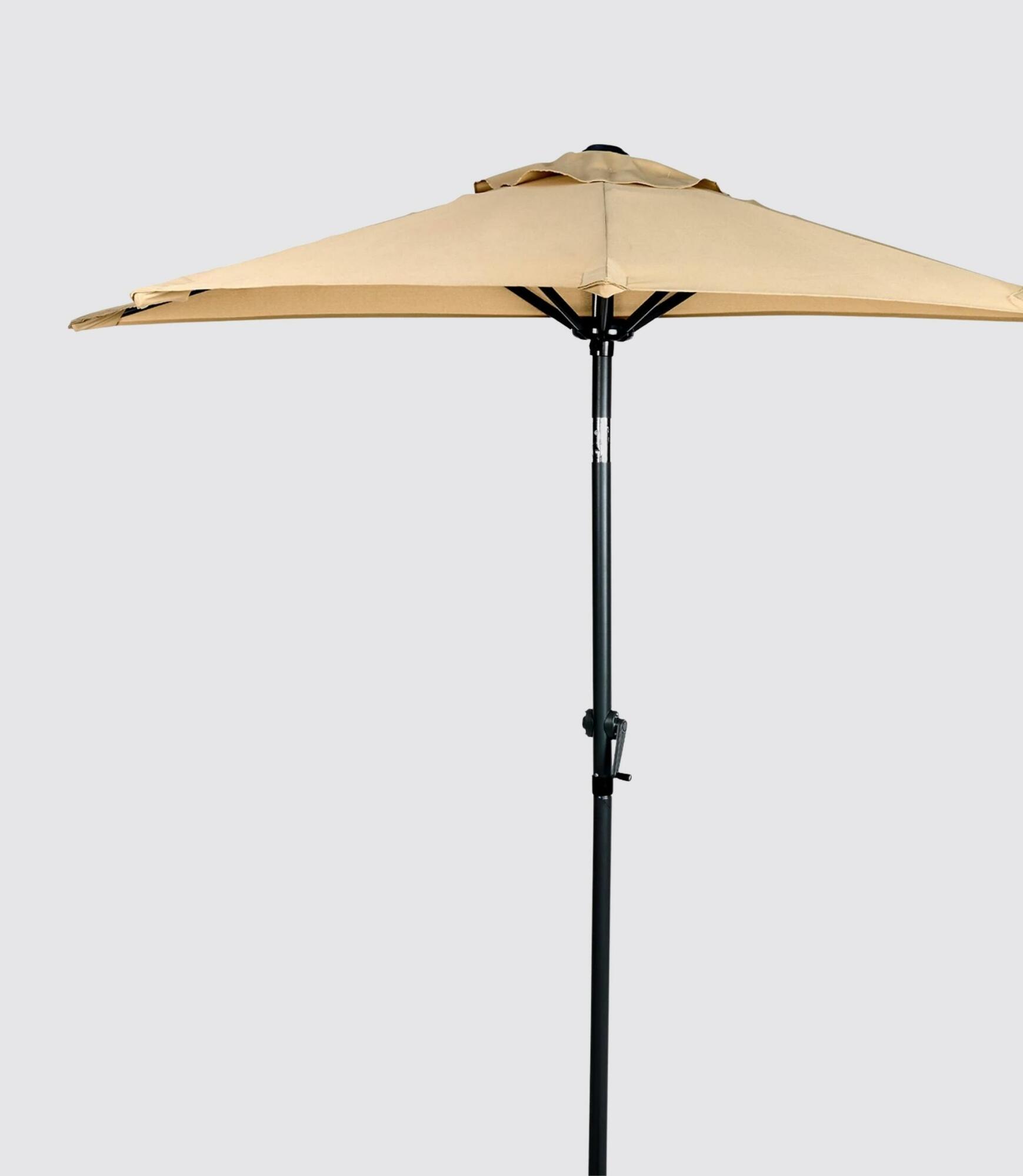Sonnenschirm Klappbar Aluminium Beige 2