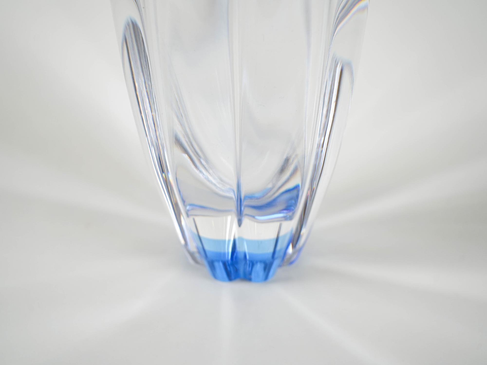 Mayflower glass vase 1960s Jan Johansson Orrefors 9