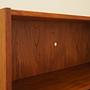 Teak bookcase 1970s 13