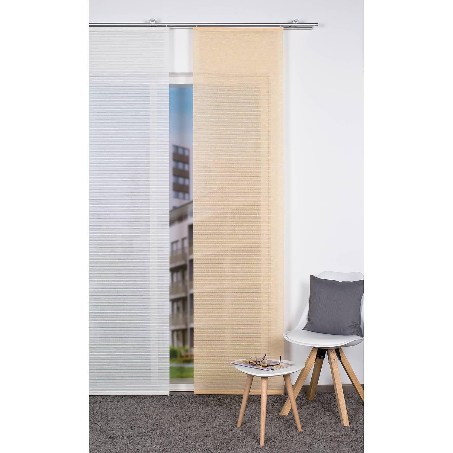 Schiebevorhang Sieglinde Polyester Gelb 2