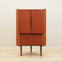 Vintage corner cabinet teak brown 1970s 1