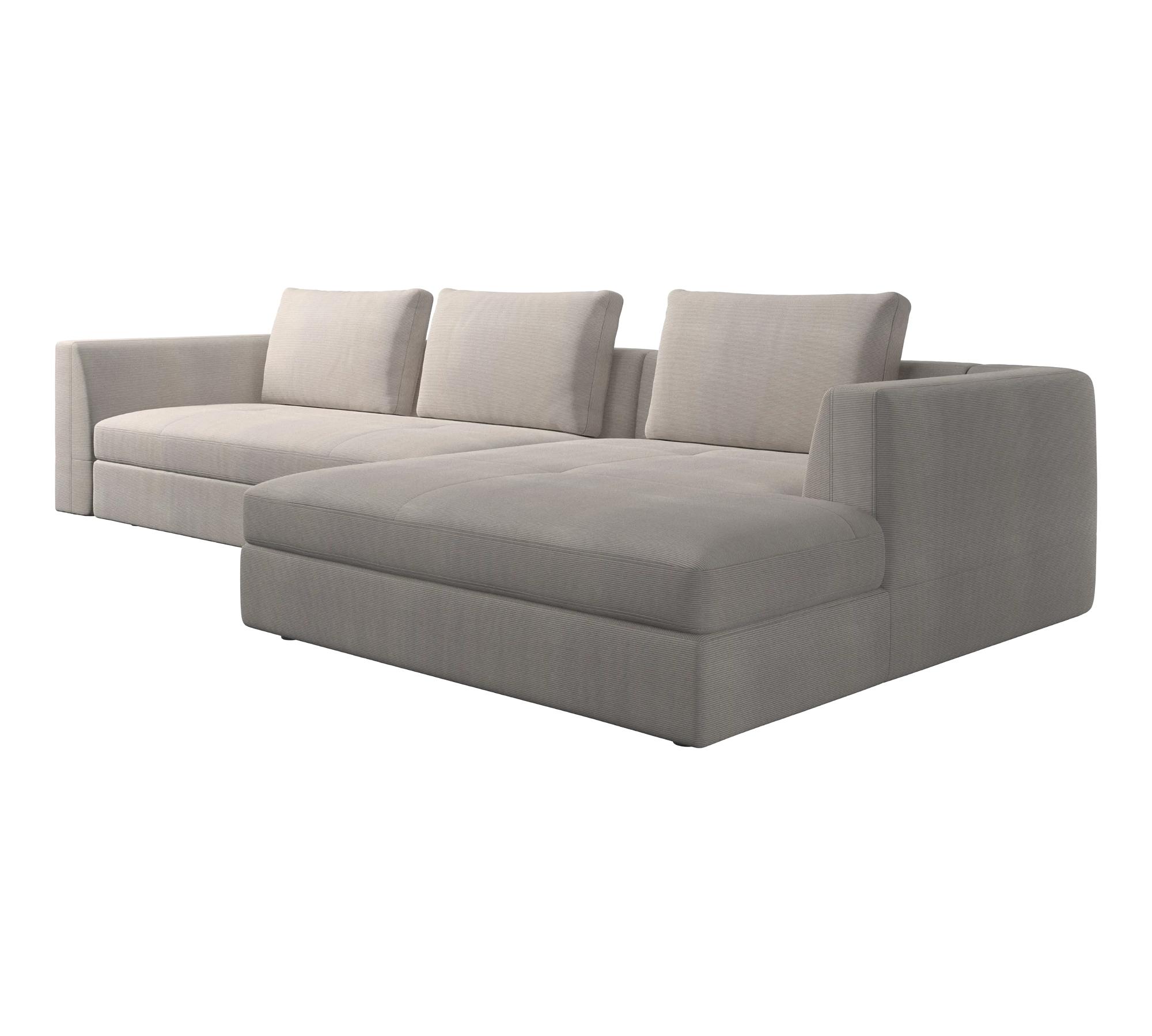 Bergamo Divano Récamiere Destra Beige 1