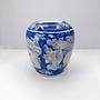 Vintage Vase Keramik Handbemalt 1990er Jahre 0