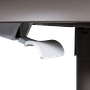 Jeppe Stehtisch Höhenverstellbar Aluminium Braun 6