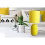 Erida Table Lamp Mixed Fabric Ceramic Yellow 1-Light 2