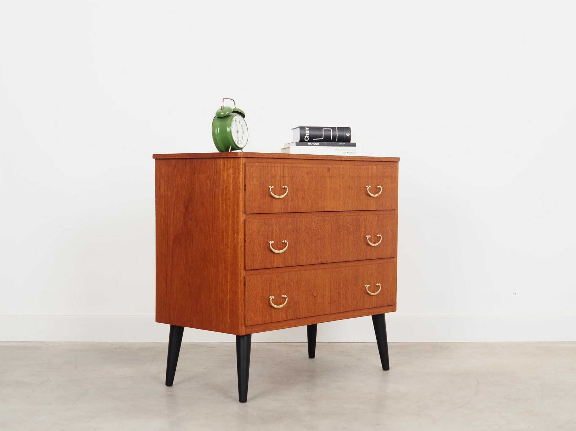 Vintage chest of drawers Teak brown 1970s 4