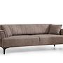 Hamlet 3-seater sofa bed light brown 4